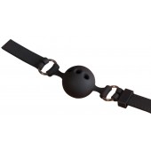 Малый силиконовый кляп-шар на ремешках - Orion - купить с доставкой в Мытищах