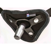 Вибрострапон с двумя насадками UniStrap - 18 и 18 см. - LOVETOY (А-Полимер) - купить с доставкой в Мытищах