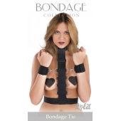 Фиксатор рук к груди увеличенного размера Bondage Collection Bondage Tie Plus Size - Lola Games - купить с доставкой в Мытищах