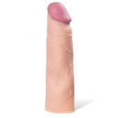 Реалистичная насадка с ярко выраженной головкой - 16,5 см. - A-toys - в Мытищах купить с доставкой