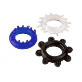 Набор из 3 разноцветных эрекционных колец - A-toys - в Мытищах купить с доставкой