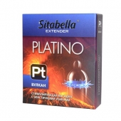 Стимулирующая насадка с усиками Platino  Вулкан - Sitabella - купить с доставкой в Мытищах