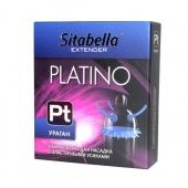 Стимулирующая насадка с усиками и шипиками Platino  Ураган - Sitabella - купить с доставкой в Мытищах