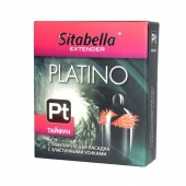 Стимулирующая насадка с шипиками по бокам Platino  Тайфун - Sitabella - купить с доставкой в Мытищах