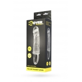 Прозрачная насадка с петлёй для фиксации - 14 см. - ToyFa - в Мытищах купить с доставкой