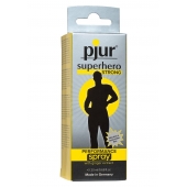 Спрей-пролонгатор длительного действия pjur SUPERHERO Strong Spray - 20 мл. - Pjur - купить с доставкой в Мытищах