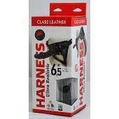Насадка-фаллоимитатор на кожаных трусиках Harness Ultra Realistic 6,5  - 18,5 см. - LOVETOY (А-Полимер) - купить с доставкой в Мытищах