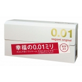 Супер тонкие презервативы Sagami Original 0.01 - 5 шт. - Sagami - купить с доставкой в Мытищах