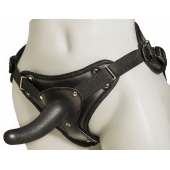 Женский страпон с вагинальной пробкой Woman Strap - 12 см. - LOVETOY (А-Полимер) - купить с доставкой в Мытищах