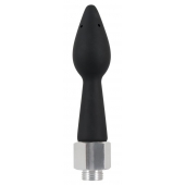 Чёрная анальная насадка для душа Anal Douche Rear Splash - Orion - купить с доставкой в Мытищах