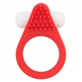 Красное эрекционное кольцо LIT-UP SILICONE STIMU RING 1 RED - Dream Toys - в Мытищах купить с доставкой