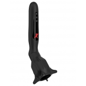 Чёрный вибростимулятор для головки члена с эффектом всасывания Vibrating Roto-Sucker - Pipedream - в Мытищах купить с доставкой
