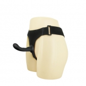 Страпон с изогнутой головкой Ultra Harness Curvy Dildo - 15,8 см. - Baile - купить с доставкой в Мытищах