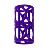 Фиолетовая насадка-сетка на член - A-toys - в Мытищах купить с доставкой