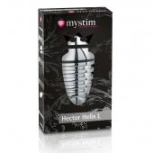 Анальный плаг для электростимуляции Hector Helix Buttplug L - 11,5 см. - MyStim - купить с доставкой в Мытищах
