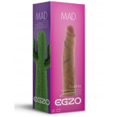 Реалистичный фаллоимитатор без мошонки Mad Cactus - 20,5 см. - EGZO