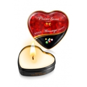 Массажная свеча с ароматом бубль-гума Bougie Massage Candle - 35 мл. - Plaisir Secret - купить с доставкой в Мытищах