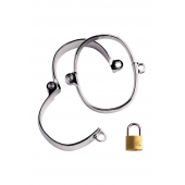 Металлические наручники на замке - ToyFa - купить с доставкой в Мытищах