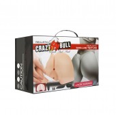 Вагина и попка с вибрацией CRAZY BULL - Baile - в Мытищах купить с доставкой