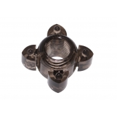 Чёрное эрекционное кольцо Rings Screw - Lola Games - в Мытищах купить с доставкой