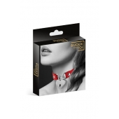 Красный чокер с замком в форме сердца - Bijoux Pour Toi - купить с доставкой в Мытищах