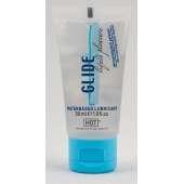Интимная смазка на водной основе Glide - 30 мл. - HOT - купить с доставкой в Мытищах