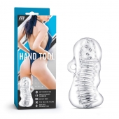 Прозрачный мастурбатор M for Men Hand Tool - Blush Novelties - в Мытищах купить с доставкой