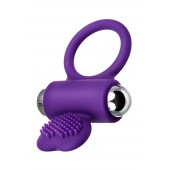 Фиолетовое виброкольцо с ресничками JOS PERY - JOS - в Мытищах купить с доставкой