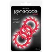 Набор из 3 красных эрекционных колец Renegade Gears - NS Novelties - в Мытищах купить с доставкой