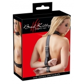 Фиксация на шею и запястья Bad Kitty Neck and Hand Restraints - Orion - купить с доставкой в Мытищах