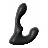 Черный анальный вибростимулятор P-Spot Milker - 14 см. - Pipedream - в Мытищах купить с доставкой