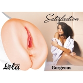 Мастурбатор с 2 тоннелями Satisfaction Gorgeous - Lola Games - в Мытищах купить с доставкой