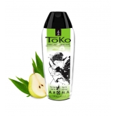 Интимный гель TOKO Pear   Exotic Green Tea с ароматом груши и зеленого чая - 165 мл. - Shunga - купить с доставкой в Мытищах