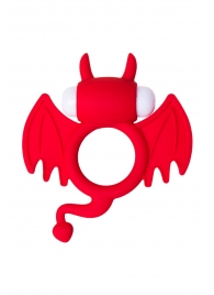 Красное эрекционное кольцо на пенис JOS COCKY DEVIL - JOS - в Мытищах купить с доставкой