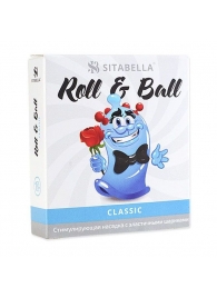 стимулирующий презерватив-насадка Roll   Ball Classic - Sitabella - купить с доставкой в Мытищах