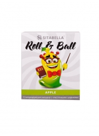 Стимулирующий презерватив-насадка Roll   Ball Apple - Sitabella - купить с доставкой в Мытищах