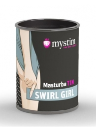 Компактный мастурбатор MasturbaTIN Swirl Girl - MyStim - в Мытищах купить с доставкой