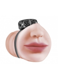 Мастурбатор-ротик с виброкольцом Satisfaction Beloved - Lola Games - в Мытищах купить с доставкой