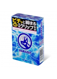 Презервативы Sagami Squeeze волнистой формы - 5 шт. - Sagami - купить с доставкой в Мытищах