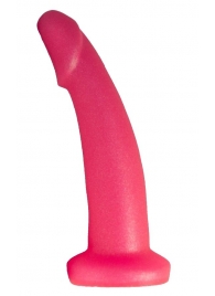 Розовый плаг-массажёр для простаты - 13,5 см. - LOVETOY (А-Полимер) - в Мытищах купить с доставкой