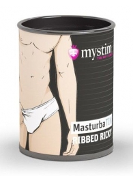 Компактный мастурбатор MasturbaTIN Ribbed Ricky - MyStim - в Мытищах купить с доставкой