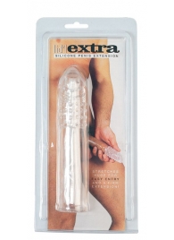 Насадка-удлинитель из прозрачного силикона LIDL EXTRA SILICONE PENIS EXTENSION - Seven Creations - в Мытищах купить с доставкой