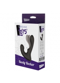 Чёрный массажер простаты с 2 моторами BOOTY ROCKER - Dream Toys - в Мытищах купить с доставкой