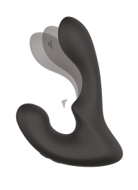 Чёрный массажер простаты с 2 моторами BOOTY ROCKER - Dream Toys - в Мытищах купить с доставкой