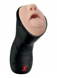 Мастурбатор-ротик Deep Throat Vibrating Stroker - Pipedream - в Мытищах купить с доставкой