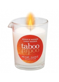 Массажное аромамасло с афродизиаками для женщин RUF Taboo Peche sucre - 60 гр. - RUF - купить с доставкой в Мытищах