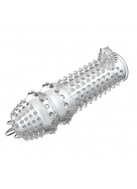 Закрытая прозрачная насадка Crystal sleeve - 14,2 см. - Erowoman-Eroman - в Мытищах купить с доставкой