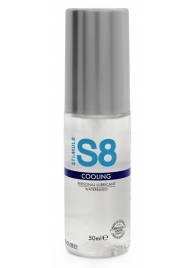 Охлаждающий лубрикант на водной основе S8 Cooling Lube - 50 мл. - Stimul8 - купить с доставкой в Мытищах