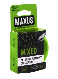 Презервативы в железном кейсе MAXUS Mixed - 3 шт. - Maxus - купить с доставкой в Мытищах