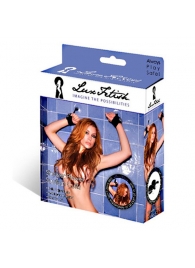 Наручники с присосками Sexy Suction - Lux Fetish - купить с доставкой в Мытищах